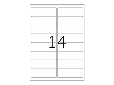 HERMA  5075 &Eacute;tiquettes d'adresse 99,1 x 33,8 Premium A4 400 pi&egrave;ces Blanc