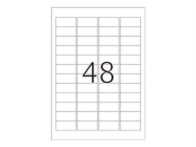 HERMA  8030 Etiquettes 45.7 x 21.2 mm Jaune