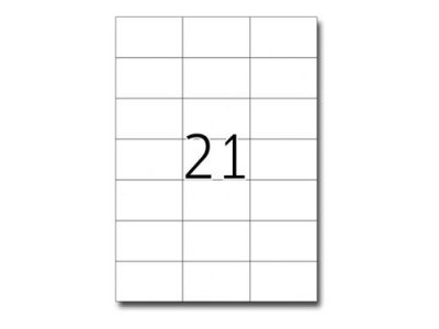 HERMA  8634 &Eacute;tiquettes 70 x 42,3 Premium A4 210 pi&egrave;ces Blanc