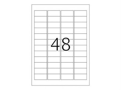 HERMA  Etiquette de s&eacute;curti&eacute; SPECIAL, 45,7 x 21,2 mm, blanc