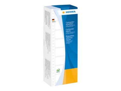 HERMA  &eacute;tiquettes d'ordinateur continues, 68,58x35,7mm, 1voie