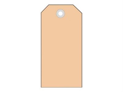 HERMA  - &Eacute;tiquettes en carton - marron lisse - 60 x 113 mm 1000 unit&eacute;s