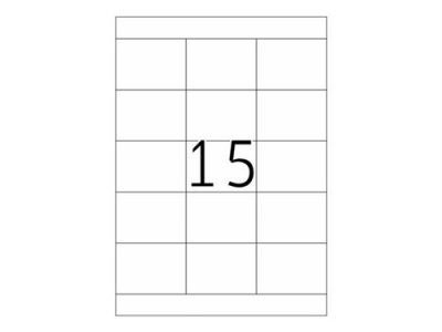 HERMA   etiquette universelle premium, 70 x 50,8 mm, blanc noir 
