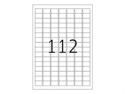 HERMA  Power Etiquette SPECIAL, 25,4 x 16,9 mm, blanc - Lot de 2