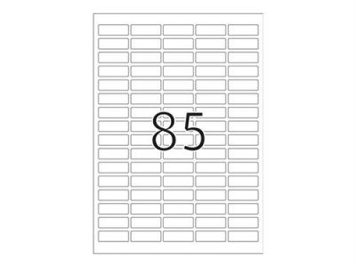 HERMA  Power Etiquette SPECIAL, 37 x 13 mm, blanc - Lot de 2