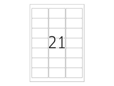 HERMA  Special A4 63.5x38.1mm Transparent Matt Adresse Etiquette (Lot de 525)