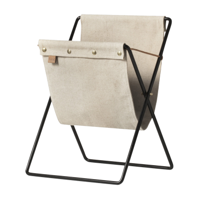 Herman Magazine Stand Black - Ferm Living