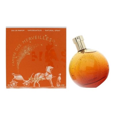 HERMES  Paris L'ambre Des Merveilles Eau De Parfum 50ml Steamed