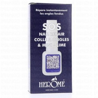 HEROME  Cosmetics - Handpflege Colle &agrave; ongles et mini lime Nail art 1 pieces female