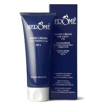 HEROME  Cr&egrave;me protection jour spf8 SOINS MAINS ET ONGLES 75G