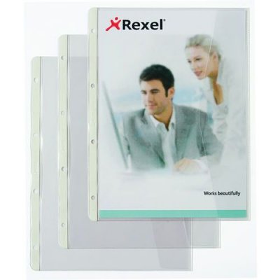 MANUTAN Hetzel 226784 pack de 5 chemises a rabat taille a4+ transparent