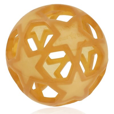 HEVEA  Star Ball en Caoutchouc Naturel - D&egrave;s la Naissance Naturel