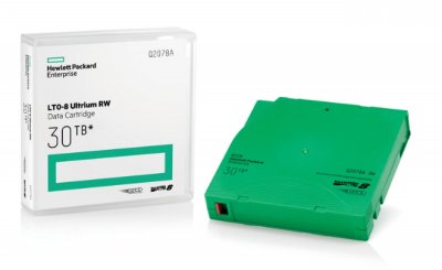 HEWLETT PACKARD ENTERPRISE  LTO-8 Ultrium 30TB RW Data Cartridge Q2078A