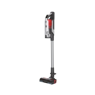 HOOVER HF916BF 011 Aspirateur balai Batterie Sec EPA Sans sac 0,7 L 400 W Noir, M&eacute;tallique, Rose