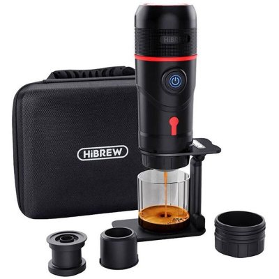 HIBREW  H4 Premium cafeti&egrave;re portable 3 en 1 15 bars