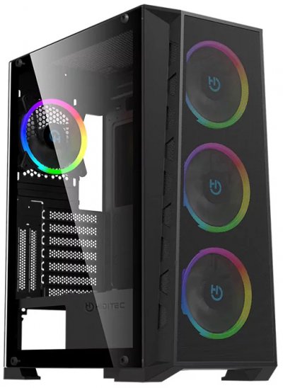 HIDITEC  Bo&icirc;tier Pc Mh12 Metal Mesh