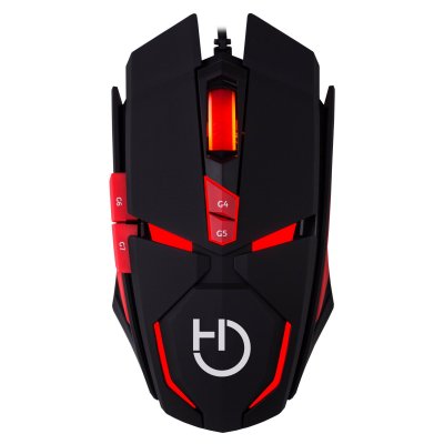 HIDITEC  MICRURUS - Souris - ergonomique - laser - filaire - USB