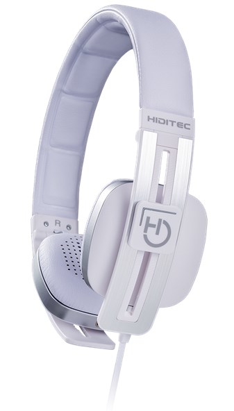 HIDITEC  WAVE Casque avec micro sur-oreille jack 3,5mm blanc