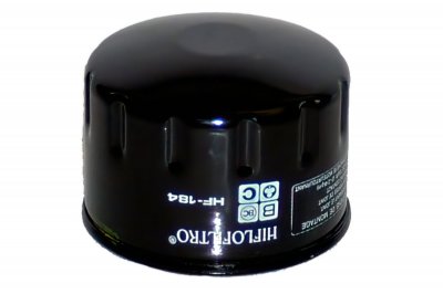 A2ZWORLD Hiflofiltro Piaggio 400 Beverly 06-08 Oil Filter Noir