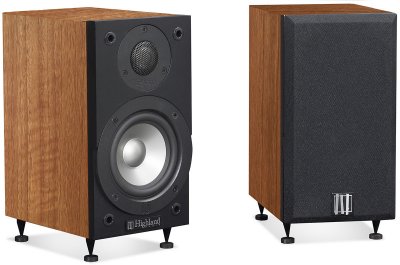  Highland Audio Aingel 3201 Noyer - Enceintes Biblioth&egrave;ques (la paire)