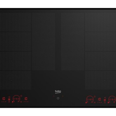 BEKO HII88810NTI Noir Int&eacute;gr&eacute; 80 cm Plaque avec zone &agrave; induction 8 zone(s)
