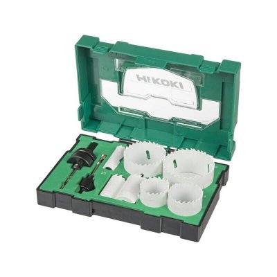 HIKOKI  40030032 - Set de scies cloches bi-m&eacute;tal (11 pi&egrave;ces)