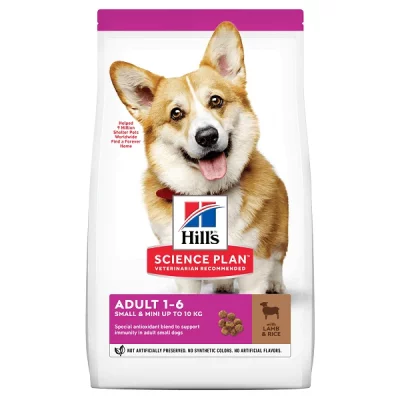 HILL&APOS;S Hill's Adult Small & Mini agneau & riz pour chien 2 x 1,5 kg 