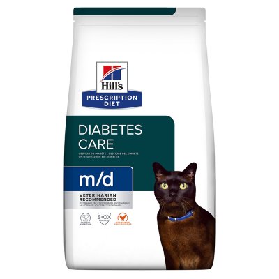 HILL S PRESCRIPTION DIET Hill's Prescription Diet M/D Diabetes au poulet pour chat 3 kg