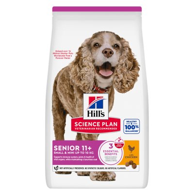 HILL S SCIENCE PLAN Hill's Senior Small & Mini au poulet pour chien 2 x 1,5 kg