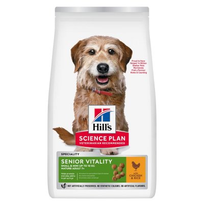 HILL S SCIENCE PLAN Hill's Senior Vitality Small&Mini au poulet pour chien 6 kg