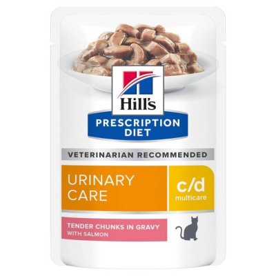 HILL S PRESCRIPTION DIET Hill's Prescription Diet&acute; c/d Aliment pour chat au saumon