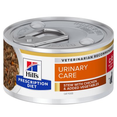 HILL S PRESCRIPTION DIET Hill's Prescription Diet c/d Urinary Stress Mijot&eacute;, poulet - 12 x 82 g