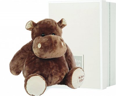 HISTOIRE D OURS Hippo - taille 23 cm - bo&icirc;te cadeau