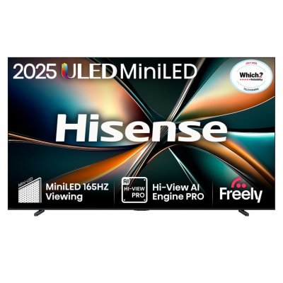 HISENSE  100U7QTUK MiniLED 144 Hz Smart TV AI avec libre (mod&egrave;le 2025)