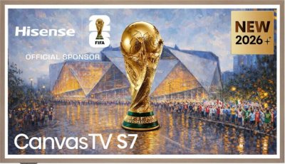 HISENSE  55S7S TV 139,7 cm (55 ) 4K Ultra HD Smart TV Wifi Noir - Neuf