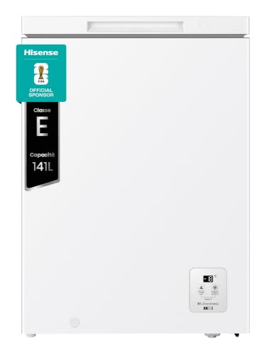 HISENSE  FT145N1AWE Cong&eacute;lateur coffre Pose libre 141 L Blanc