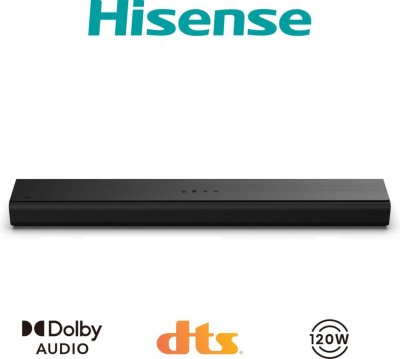 HISENSE  HS1000 Noir 2.0 canaux 120 W, Barre de son
