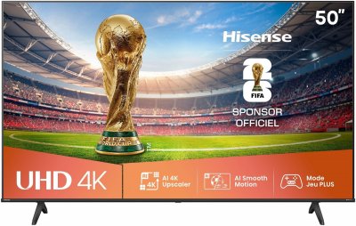 HISENSE  LED 50"" 50A6Q UltraHD 4K Dolby Audio VIDAA