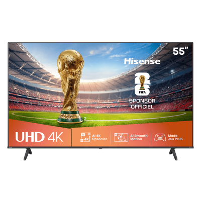 HISENSE  LED 55"" 55A6Q UltraHD 4K Dolby Audio VIDAA