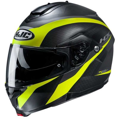 HJC  helmets casque vtt c91 taly casque noir/jaune xl (61/62)