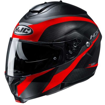 HJC  helmets casque vtt c91 taly casque noir/rouge xxl (63/64)