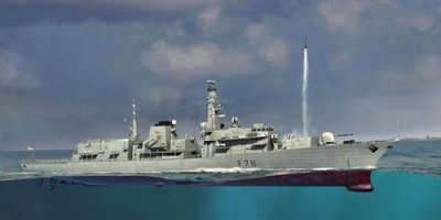 TRUMPETER Hms Type 23 Frigate - Kent (f78) - 1:350e - 