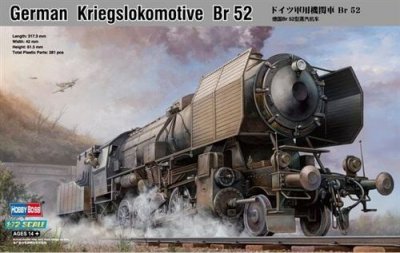 HOBBY BOSS  82901 BR-52 Maquette de Locomotive de Guerre German