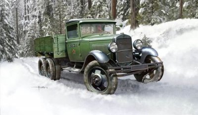 HOBBYBOSS Hobby Boss GAZ-AAA Truck - 1/35 - Maquette de camion