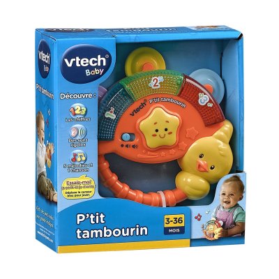 VTCH Hochet musical : p'tit tambourin