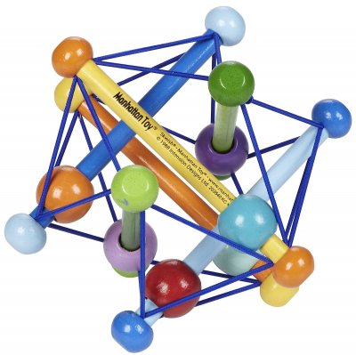 MANHATTAN TOY Hochet Skwish Pastel s