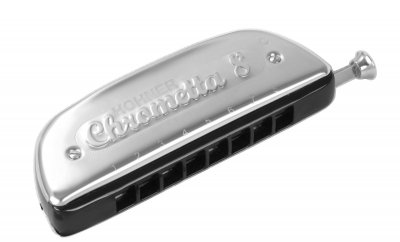 HOHNER  Chrometta 8 - Do - Harmonica Chromatique D&eacute;butant