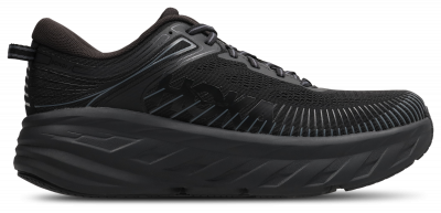 HOKA  Bondi 7 Homme - Baskets, Noir - Pointure 41 1/3 - Maille/synth&eacute;tique