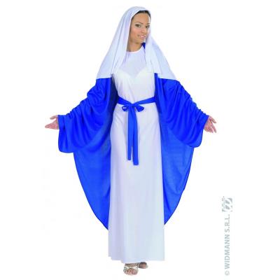 W WIDMANN MILANO PARTY FASHION HOLY MARY"" (robe with cape, belt, headpiece) - (M)