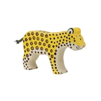 HOLZTIGER  - 2040841 - Figurine Animal - L&eacute;opard
